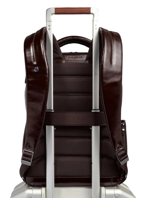 BLUE SQUARE Fast-Check 14" Laptop-Rucksack MAHAGONI - PC-Rucks&auml;cke