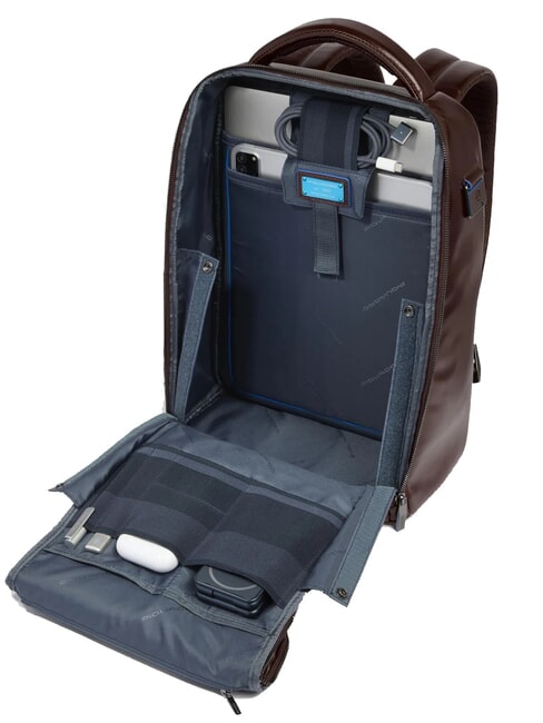 BLUE SQUARE Fast-Check 14" Laptop-Rucksack MAHAGONI - PC-Rucks&auml;cke