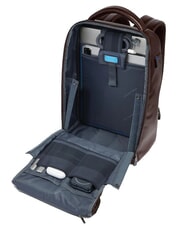 PIQUADRO BLUE SQUARE Fast-Check 14" Laptop-Rucksack MAHAGONI - PC-Rucks&auml;cke - 6