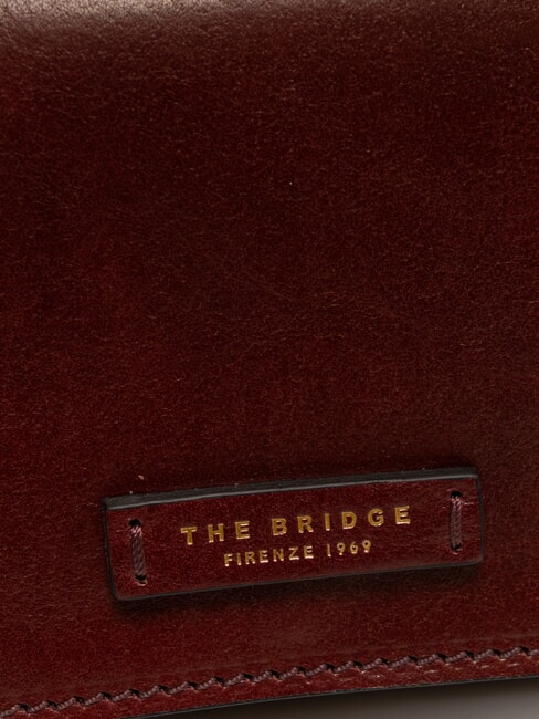 RUSTICI Umh&auml;ngetasche aus Leder muss abk. Gold - Damentaschen