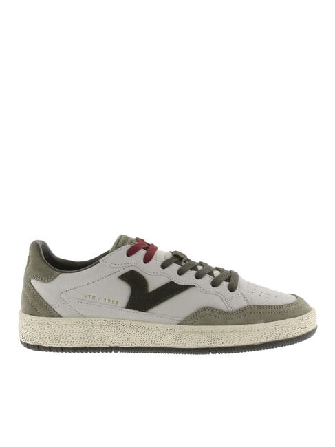SMASH Retro-Sneaker mit Kachelmuster Gr&uuml;n - Herrenschuhe
