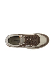 VICTORIA C80-URBAN Ledersneaker mit Vintage-Logo Taupe - Damenschuhe - 5