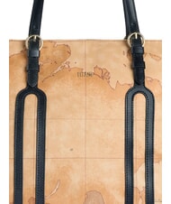 ALVIERO MARTINI PRIMA CLASSE HIGHLAND SOFT Schulter-Einkaufstasche Schwarz - Damentaschen - 3