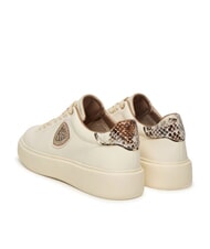 BLAUER VENUS Turnschuhe Creme/Python - Damenschuhe - 3