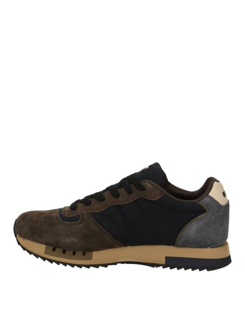 QUEENS  Herren-Sneaker marine/braun - Herrenschuhe