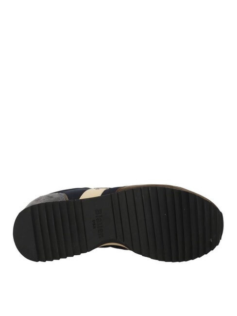 QUEENS  Herren-Sneaker marine/braun - Herrenschuhe