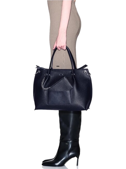 MILA Handtasche, mit Schultergurt Himmelskapit&auml;n - Damentaschen