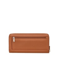 GUESS LAUREL 2 Gro&szlig;e Geldb&ouml;rse mit Rundum-Rei&szlig;verschluss und Handgelenksschlaufe COGNAC - Brieftaschen Damen - 3