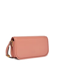 PINKO LOVE BOX Umh&auml;ngetasche aus Leder Aragonbraun-Antikgold - Damentaschen - 2