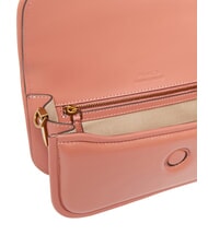 PINKO LOVE BOX Umh&auml;ngetasche aus Leder Aragonbraun-Antikgold - Damentaschen - 3