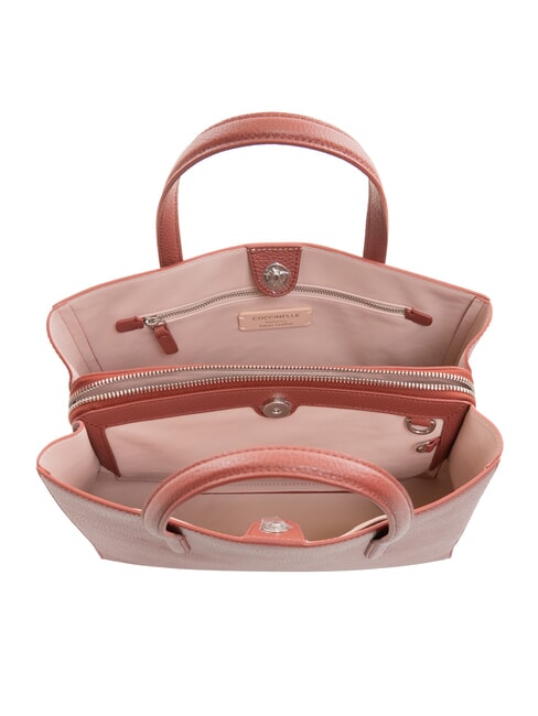 SWAP Ledertasche mit Schultergurt Brandy - Damentaschen