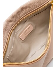 COCCINELLE HYLE Kleine flache Umh&auml;ngetasche aus Leder Rosetten - Damentaschen - 5