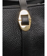 COCCINELLE CHARA Umh&auml;ngetasche aus Leder Schwarz - Damentaschen - 5