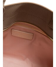 COCCINELLE KLICHE Lederhandtasche mit Schultergurt warmes Taupe - Damentaschen - 6