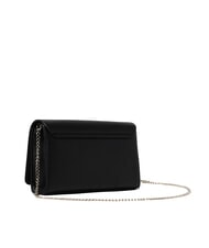 LOVE MOSCHINO SMART DAILY Clutch mit Metall-Schultergurt Schwarz - Damentaschen - 2