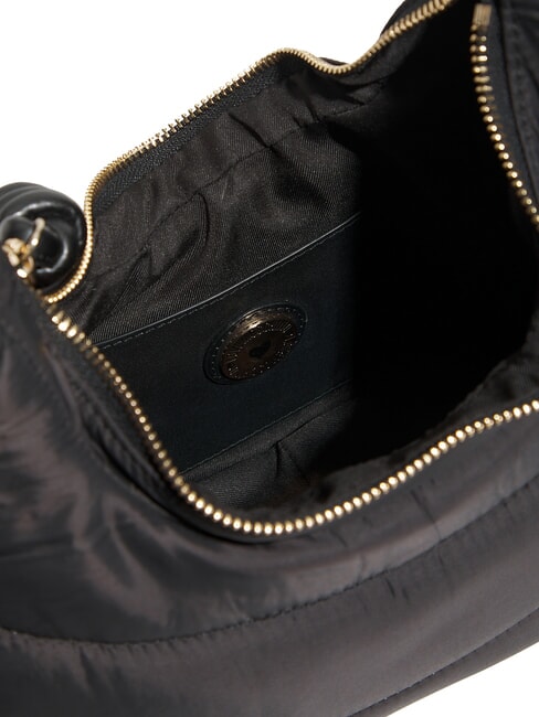 AIR WAVE Kleine bauschige Umh&auml;ngetasche Schwarz - Damentaschen