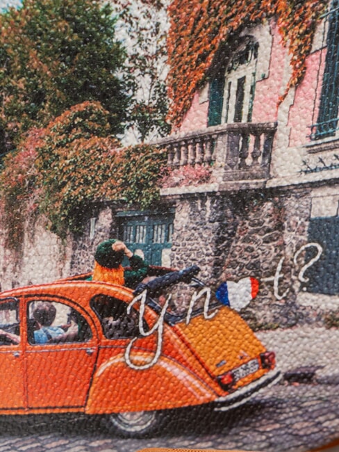 YESBAG Mini-Umh&auml;ngetasche so ist das Leben - Damentaschen