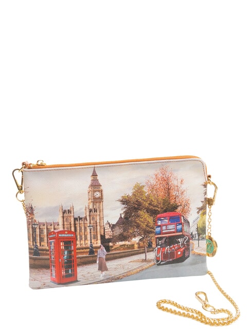 YESBAG Clutch Clutch mit Schultergurt Londoner Stra&szlig;e - Damentaschen