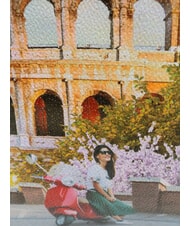 YNOT YESBAG  Gro&szlig;e Umh&auml;ngetasche Italienische Liebe - Damentaschen - 3