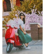 YNOT YESBAG M Umh&auml;ngetasche Italienische Liebe - Damentaschen - 3