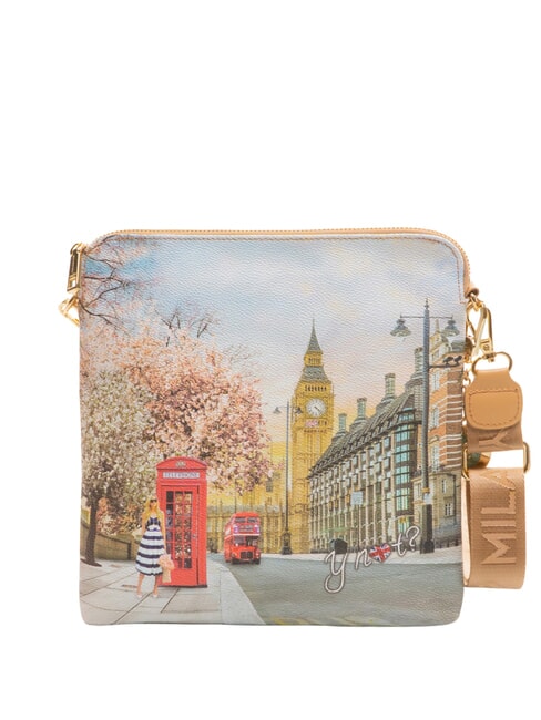 YESBAG Flache Umh&auml;ngetasche Englische Rose - Damentaschen