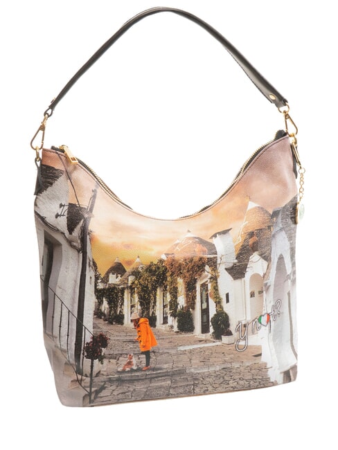 YESBAG Hobo-Schultertasche Leben in Trulli - Damentaschen