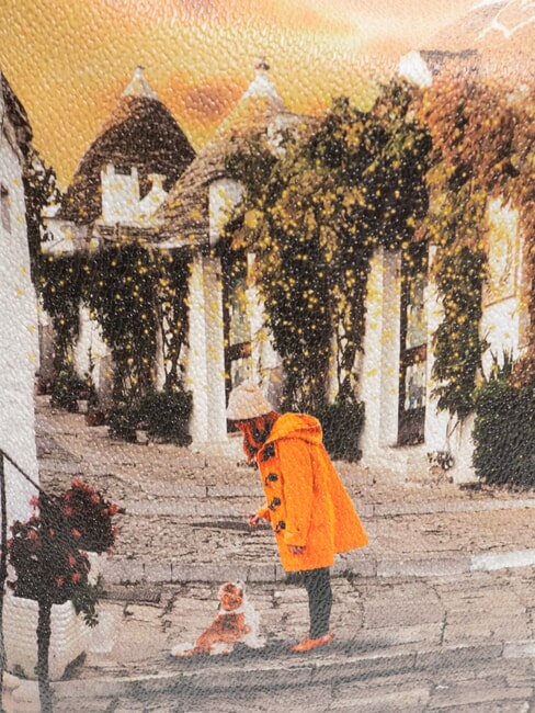 YESBAG Hobo-Schultertasche Leben in Trulli - Damentaschen