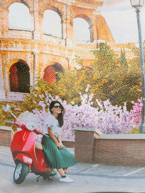 ROMANCE Umh&auml;ngetasche / Crossbody Bag Benzin - Damentaschen