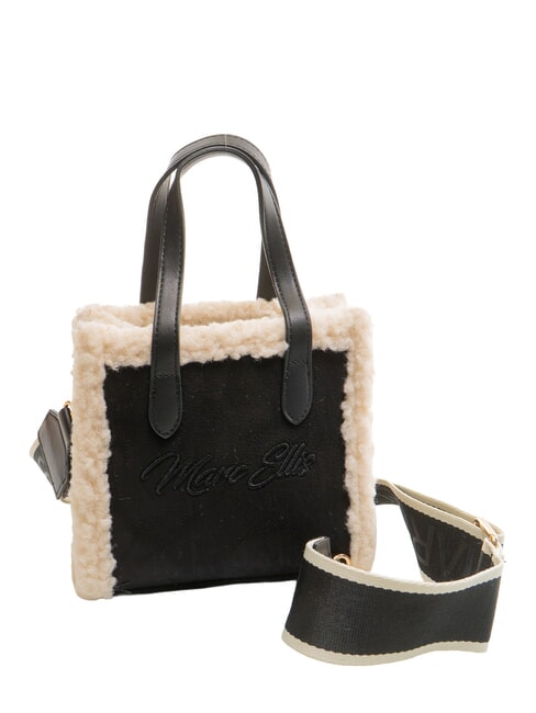 SHERPA Mini-Handtasche mit Schultergurt Schwarz - Damentaschen
