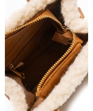 MARC ELLIS SHERPA Mini-Handtasche mit Schultergurt dunkles Leder - Damentaschen - 5