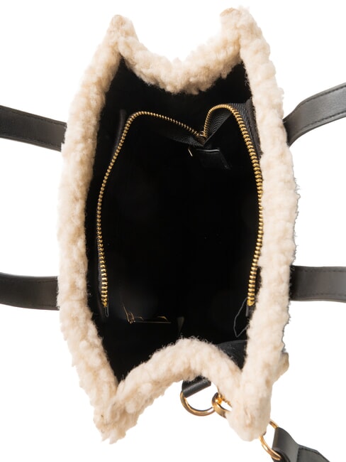 SHERPA Mittelgro&szlig;e Handtasche mit Schultergurt Schwarz - Damentaschen