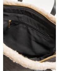 MARC ELLIS SHERPA Gro&szlig;e Handtasche mit Schultergurt Schwarz - Damentaschen - 5