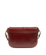 THE BRIDGE FAENTINA Gro&szlig;e Umh&auml;ngetasche aus Leder Chianti / Bordeaux / Gold - Damentaschen - 4