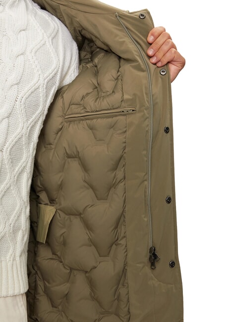 ENDURANCE Wasserdichter Mantel schlammig - Daunenjacken f&uuml;r Herren