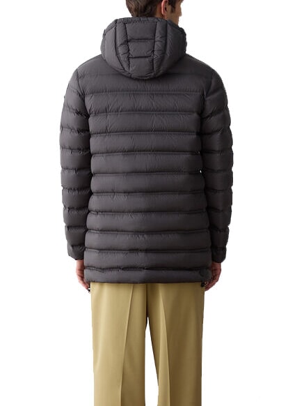 MINIMAL Daunenjacke mit Kapuze Vulkanschlamm - Daunenjacken f&uuml;r Herren