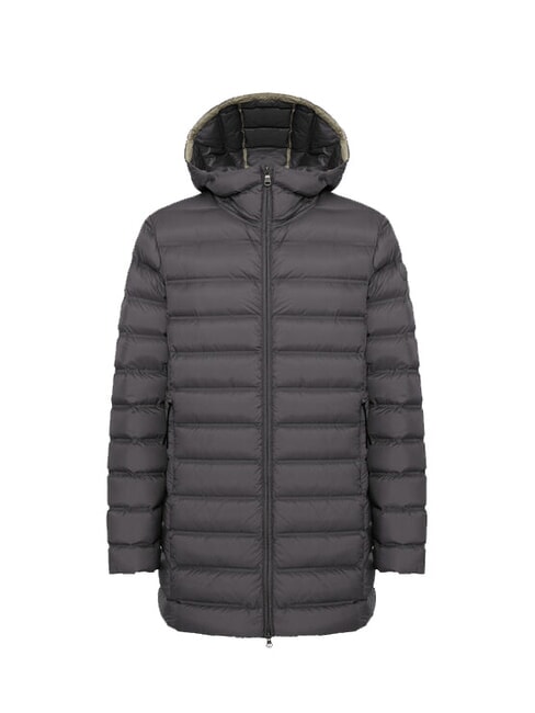 MINIMAL Daunenjacke mit Kapuze Vulkanschlamm - Daunenjacken f&uuml;r Herren