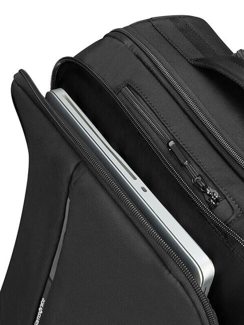 SECURIPAK 2.0 52 cm Reisetasche mit R&auml;dern SCHWARZ - Handgep&auml;ck