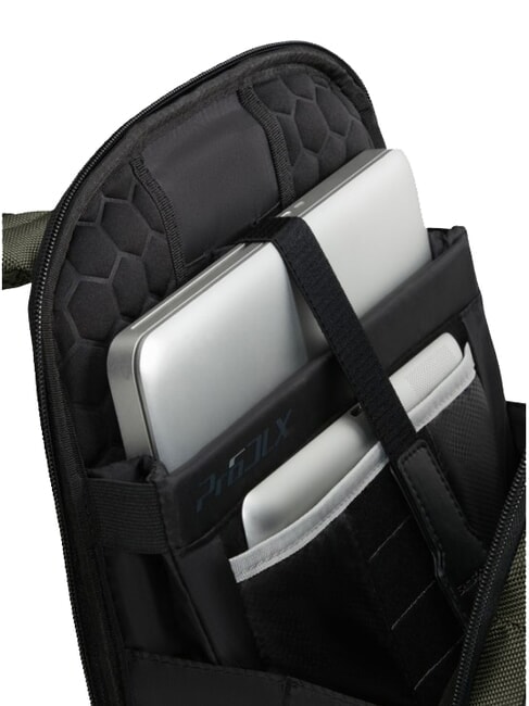 PRO-DLX 6  14" Laptop-Rucksack gr&uuml;n - PC-Rucks&auml;cke