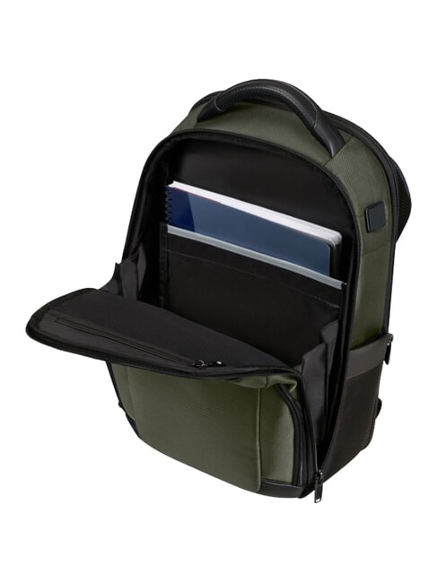 PRO-DLX 6  14" Laptop-Rucksack gr&uuml;n - PC-Rucks&auml;cke