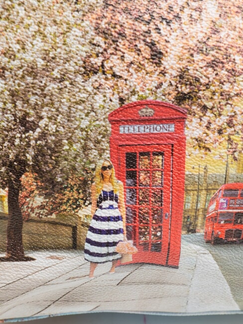 YESBAG Umh&auml;ngetasche Englische Rose - Damentaschen