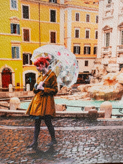 YESBAG Einkaufstasche Regenbogen Rom - Damentaschen