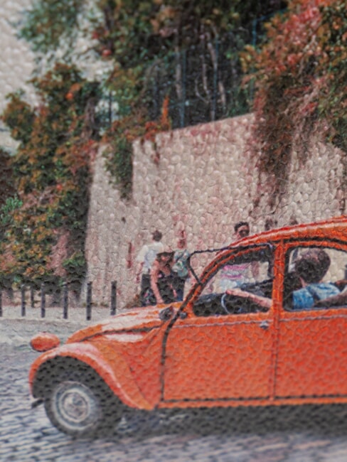 YESBAG Schulter-Kameratasche so ist das Leben - Damentaschen