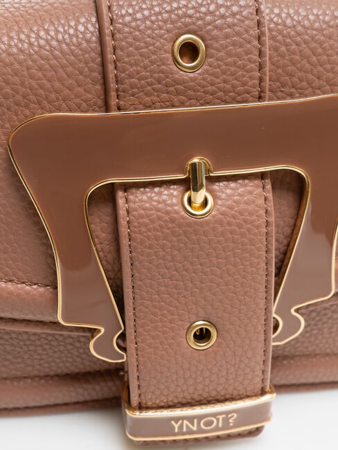 CANDY  Mini-Handtasche mit Schultergurt Mandel - Damentaschen