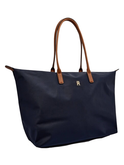 POPETTE Maxi-Umh&auml;ngetasche spaceblau/schwarz - Damentaschen