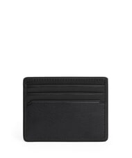 TOMMY HILFIGER TH CORP Kartenetui aus Leder Schwarz - Brieftaschen Herren - 2
