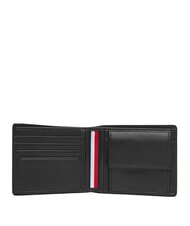 TOMMY HILFIGER TH CORP Kleine Lederbrieftasche Schwarz - Brieftaschen Herren - 2