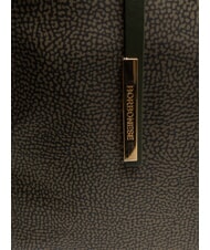 BORBONESE L'ECOLE NYLON  Umh&auml;ngetasche, mit Schultergurt Lorbeer - Damentaschen - 3