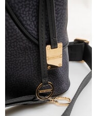 BORBONESE TENNIS Umh&auml;ngetasche, mit Schultergurt dunkles Schwarz - Damentaschen - 3