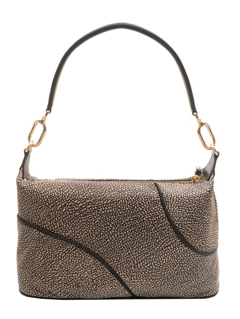 TENNIS Umh&auml;ngetasche, mit Schultergurt OP / NATUR / SCHWARZ - Damentaschen