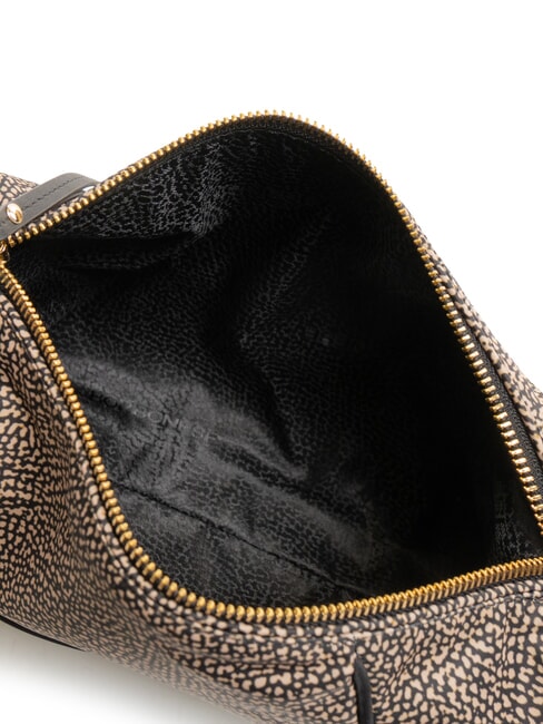 TENNIS Umh&auml;ngetasche, mit Schultergurt OP / NATUR / SCHWARZ - Damentaschen